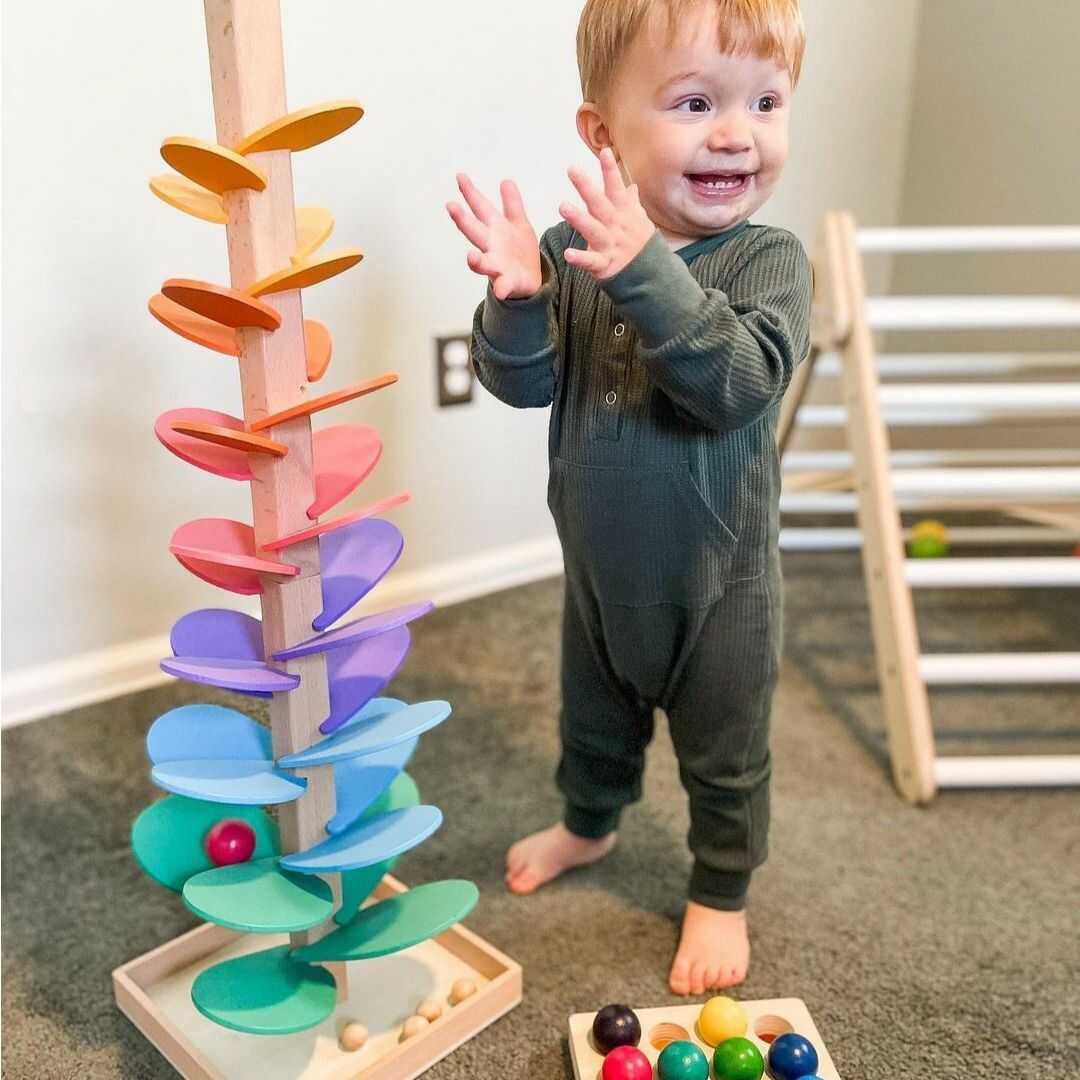 Montessori Rainbow Sound Tower