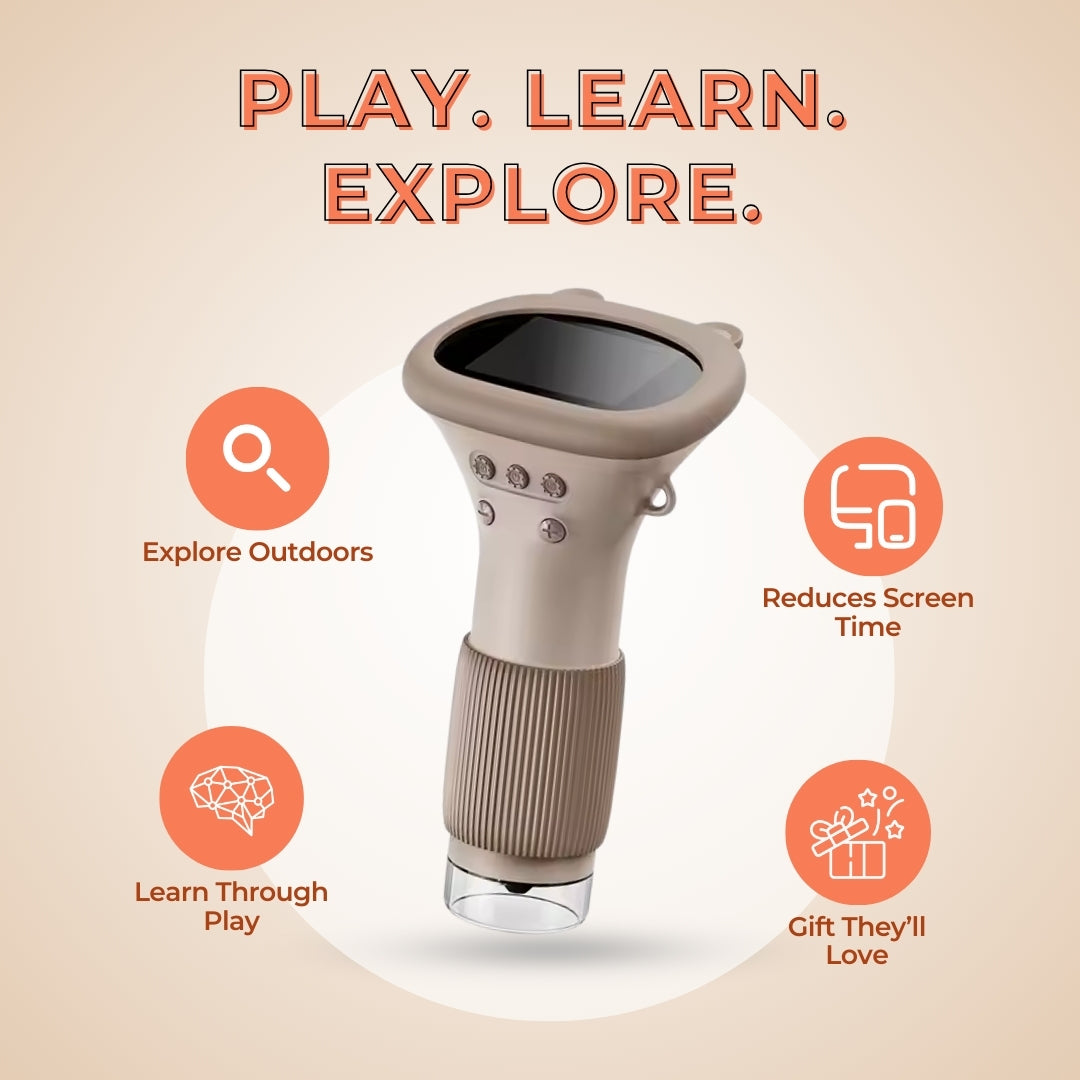 Pure Joy ExploreScope™ – Kids Digital Microscope