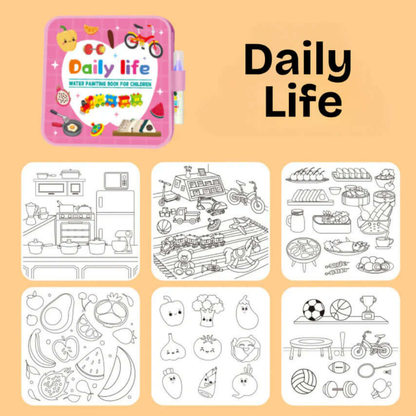 Pure Joy Magic Water Coloring Books