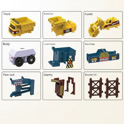 Pure Joy Build & Race™ – Electric Construction Play Set