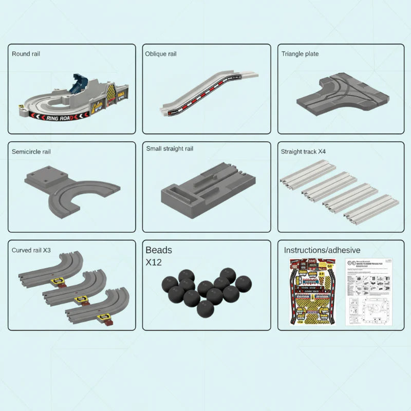 Pure Joy Build & Race™ – Electric Construction Play Set