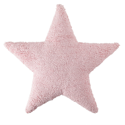 Soft Star Washable Cushion – Cozy Cotton Decorative Pillow for Kids
