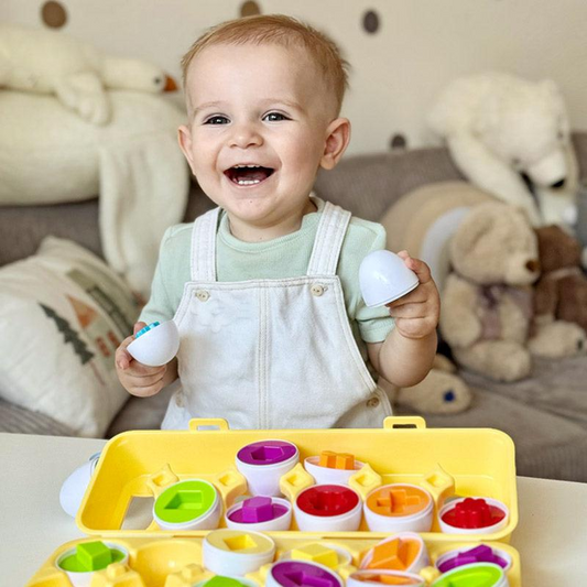 Montessori Geometric Eggs
