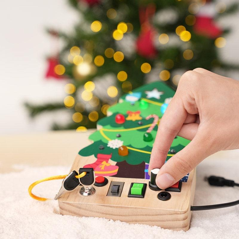 Montessori Christmas Switch Board