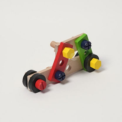 Pure Joy Wooden Tool Box – Little Builder Set