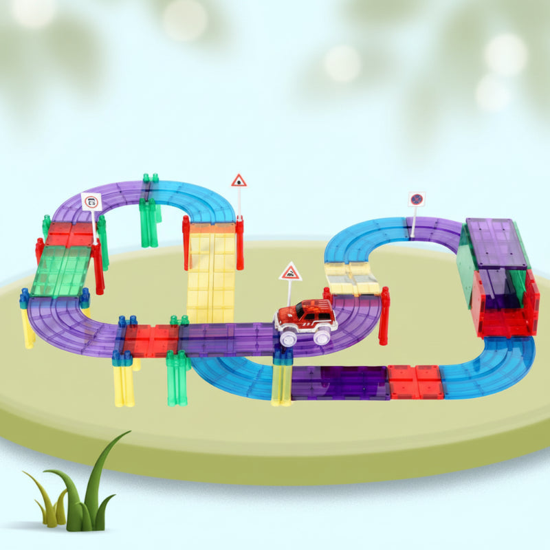 Pure Joy SmartTrack™ – Magnetic Building & Electric Track Set