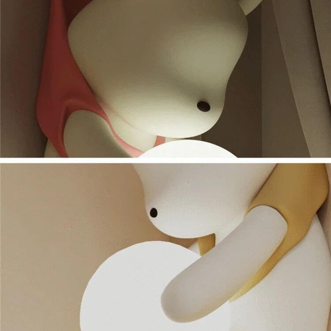 Hanging Bear Wall Light – Soft Glow Nursery & Kids Room Lamp