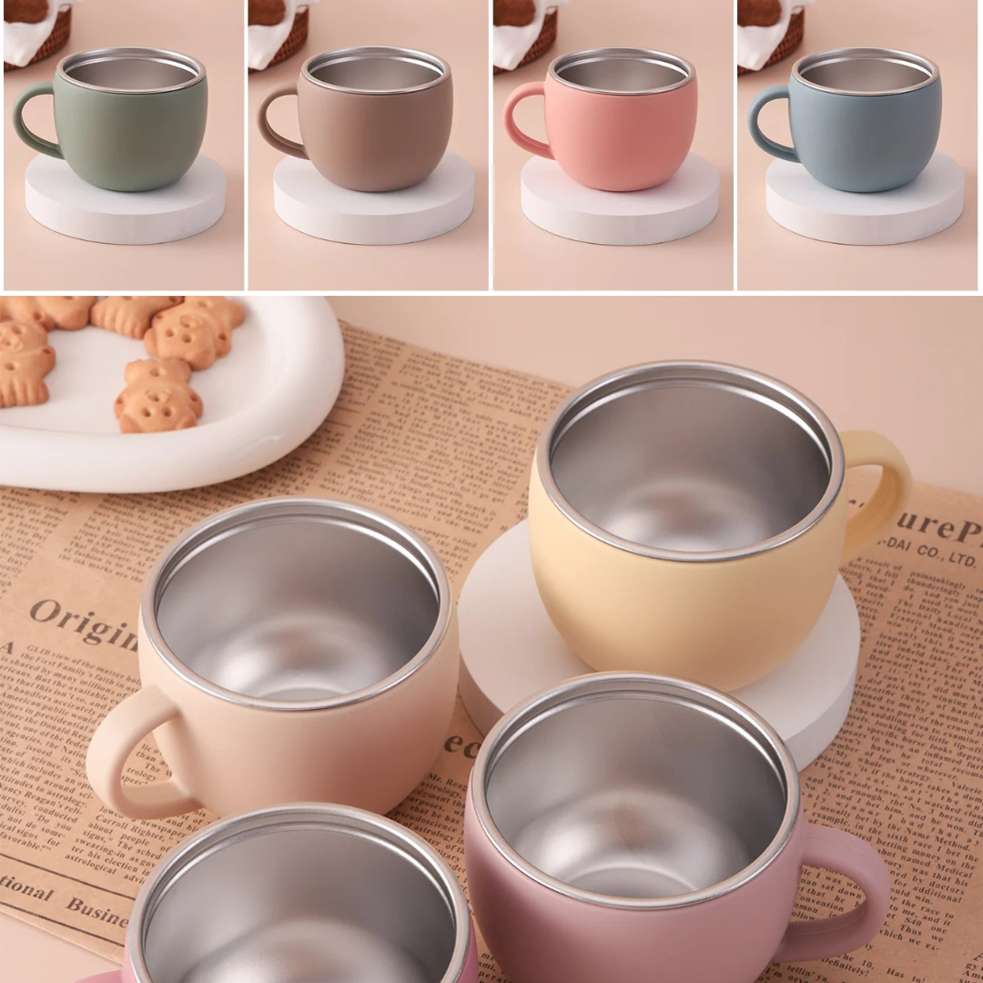 Pure Joy Mini Mug™ – Stainless Steel Cup for Kids