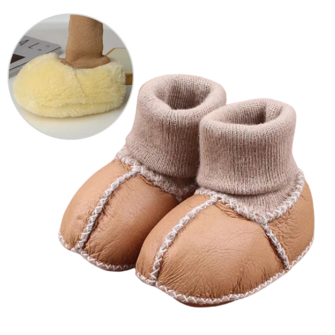 Pure Joy Fashion™ Baby Slippers