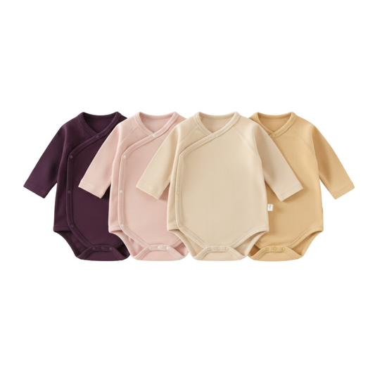 The Northern Nature Set | 4-Piece Ribbed Kimono Bundle