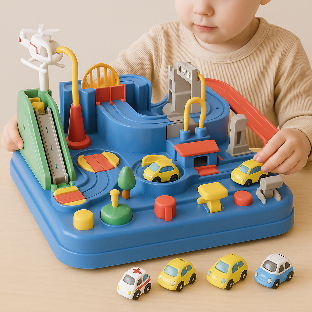 Pure Joy Car Adventure™ – Interactive City Play Set