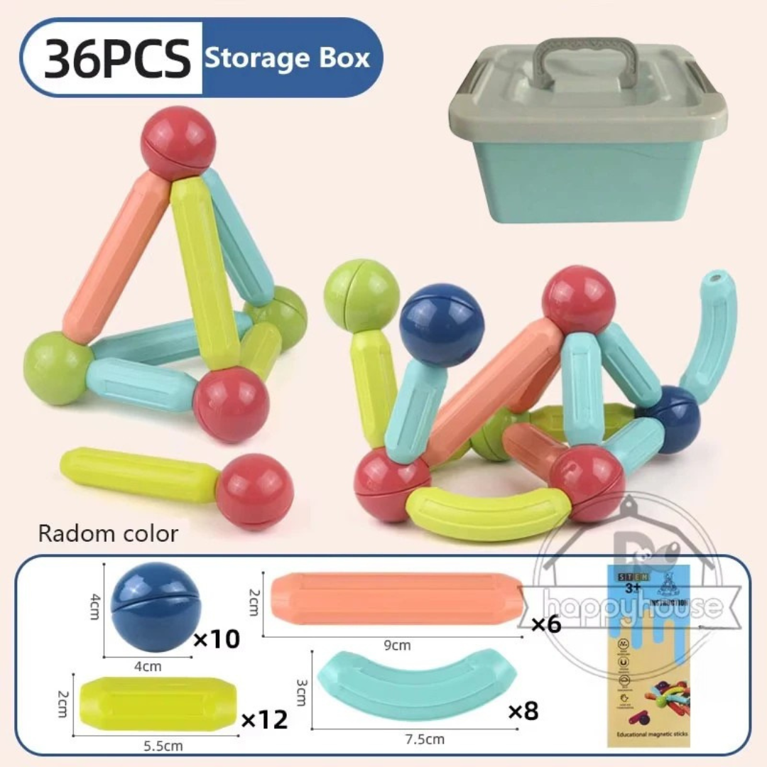 Pure Joy BuildSmart™ – Magnetic Construction Set