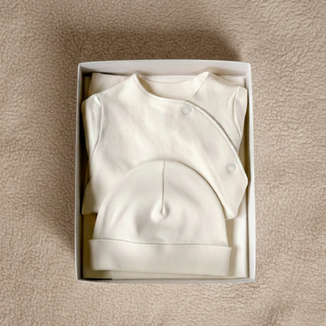 Pure Joy First Days Baby Gift Set | Beige