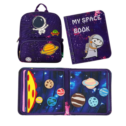 My First Space Discovery Book & Backpack Set