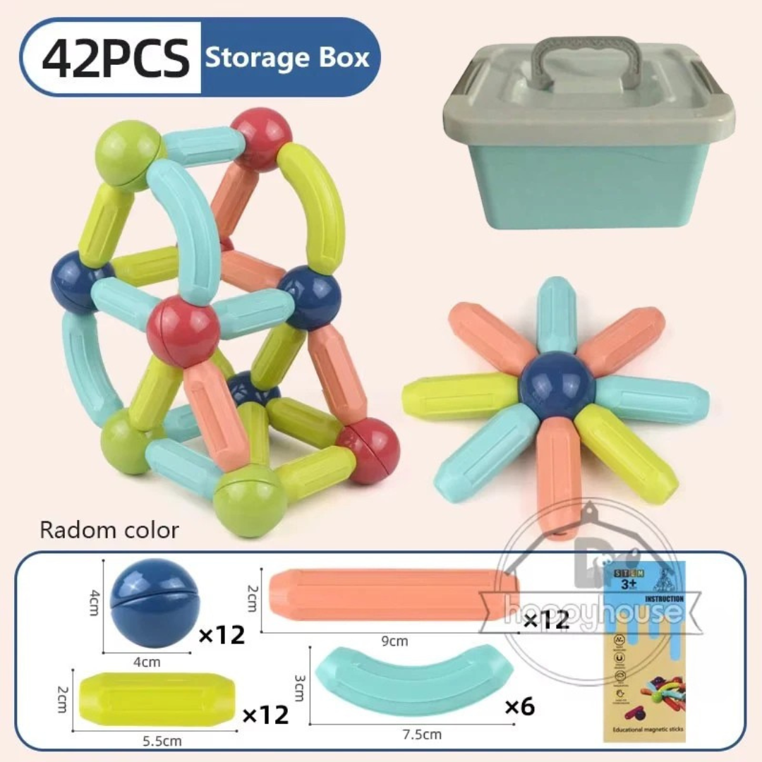 Pure Joy BuildSmart™ – Magnetic Construction Set