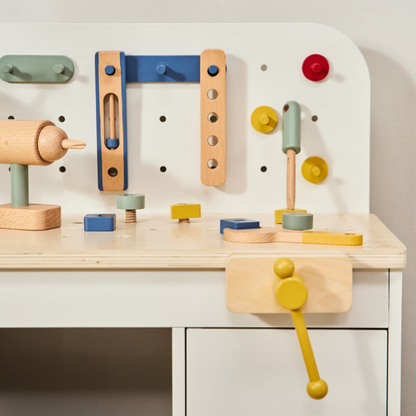 Pure Joy Montessori Wooden Tool Bench