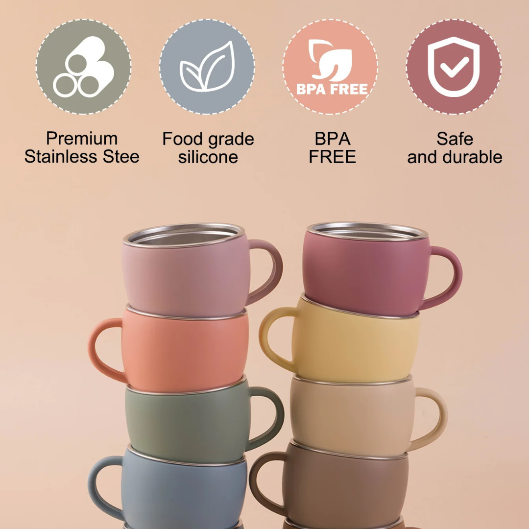 Pure Joy Mini Mug™ – Stainless Steel Cup for Kids