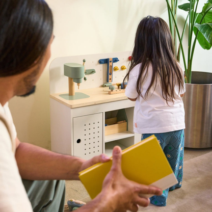 Pure Joy Montessori Wooden Tool Bench