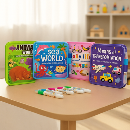 Pure Joy Magic Water Coloring Books