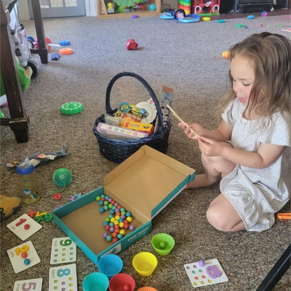 Montessori Counting & Sorting Math Play Set