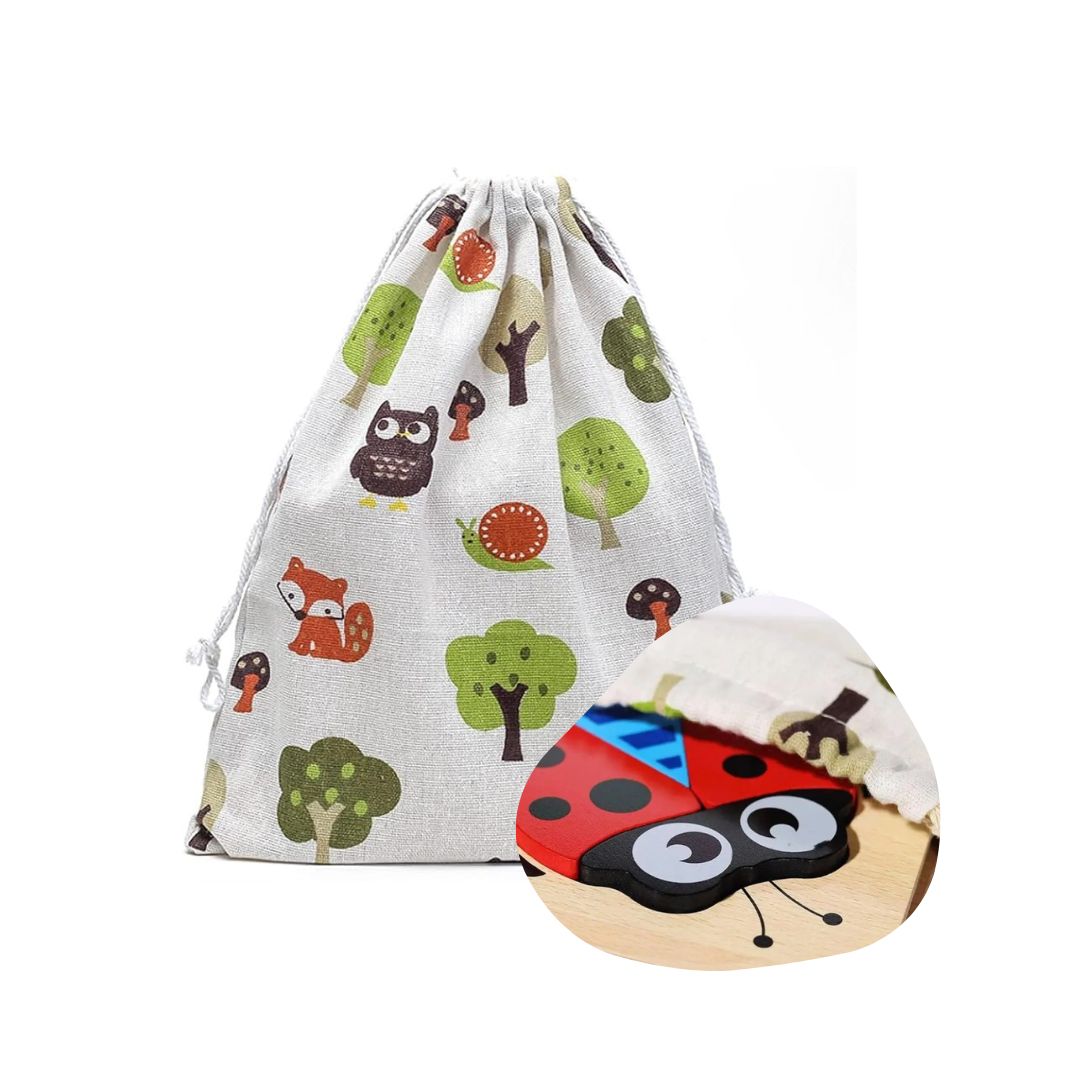 Wooden Animal Puzzle Set | Cognitive Play for Toddlers