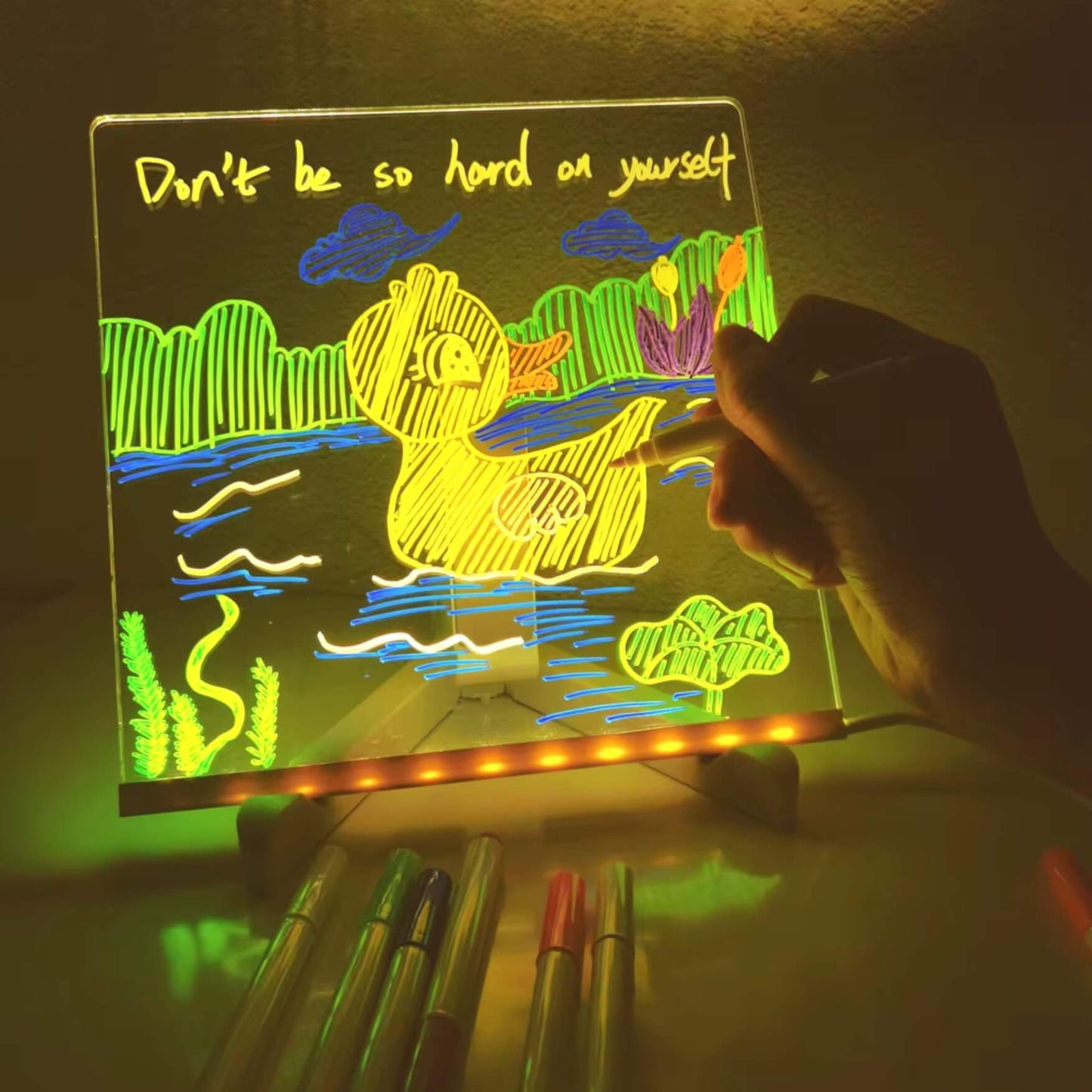 Pure Joy GlowNote™ – LED Writing & Drawing Board