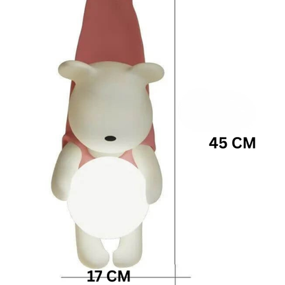 Hanging Bear Wall Light – Soft Glow Nursery & Kids Room Lamp