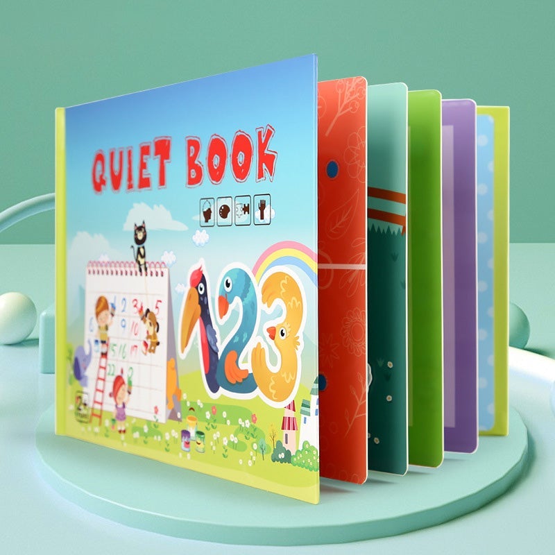 Montessori Busy Book – Hands-On Learning & Calm Play for Toddlers