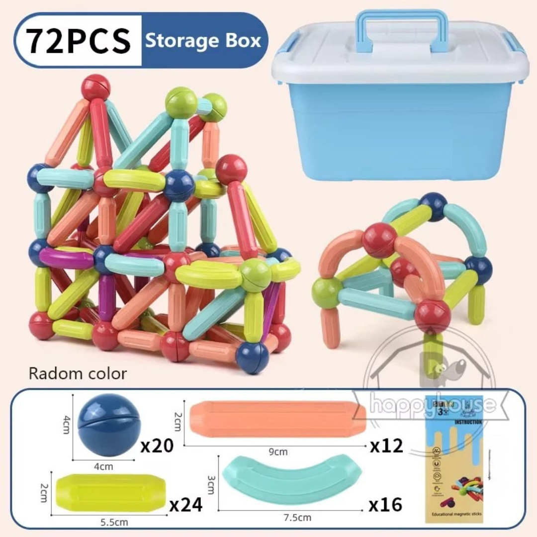 Pure Joy BuildSmart™ – Magnetic Construction Set