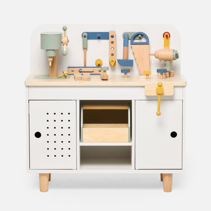Pure Joy Montessori Wooden Tool Bench