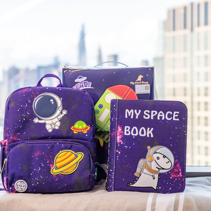 My First Space Discovery Book & Backpack Set