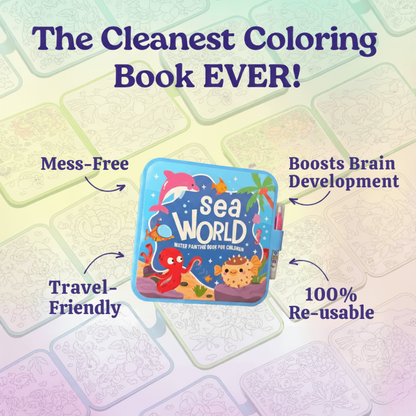 Pure Joy Magic Water Coloring Books