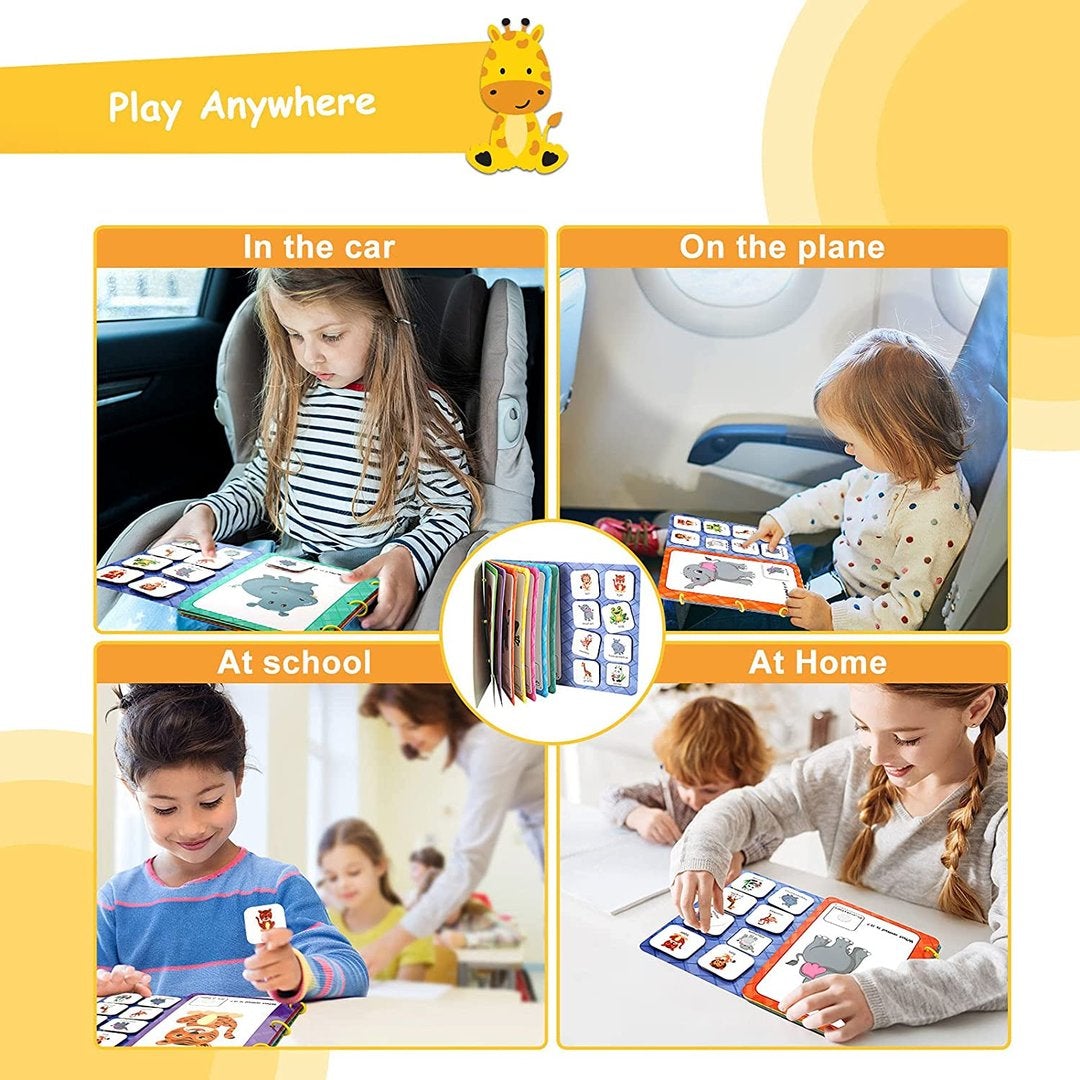 Montessori Busy Book – Hands-On Learning & Calm Play for Toddlers
