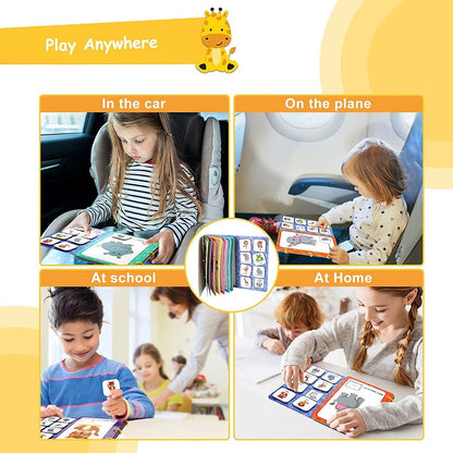 Montessori Busy Book – Hands-On Learning & Calm Play for Toddlers