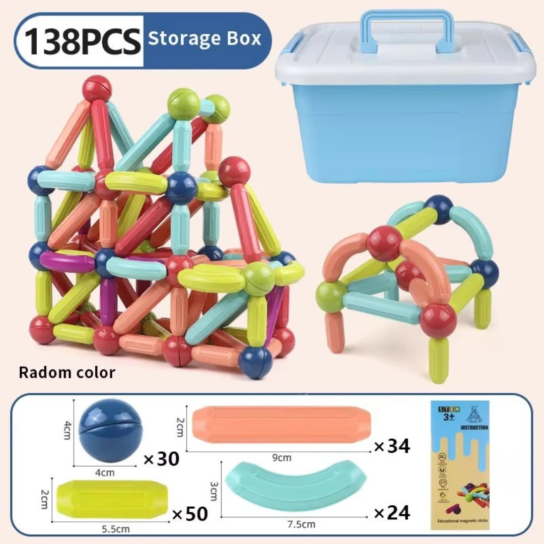 Pure Joy BuildSmart™ – Magnetic Construction Set
