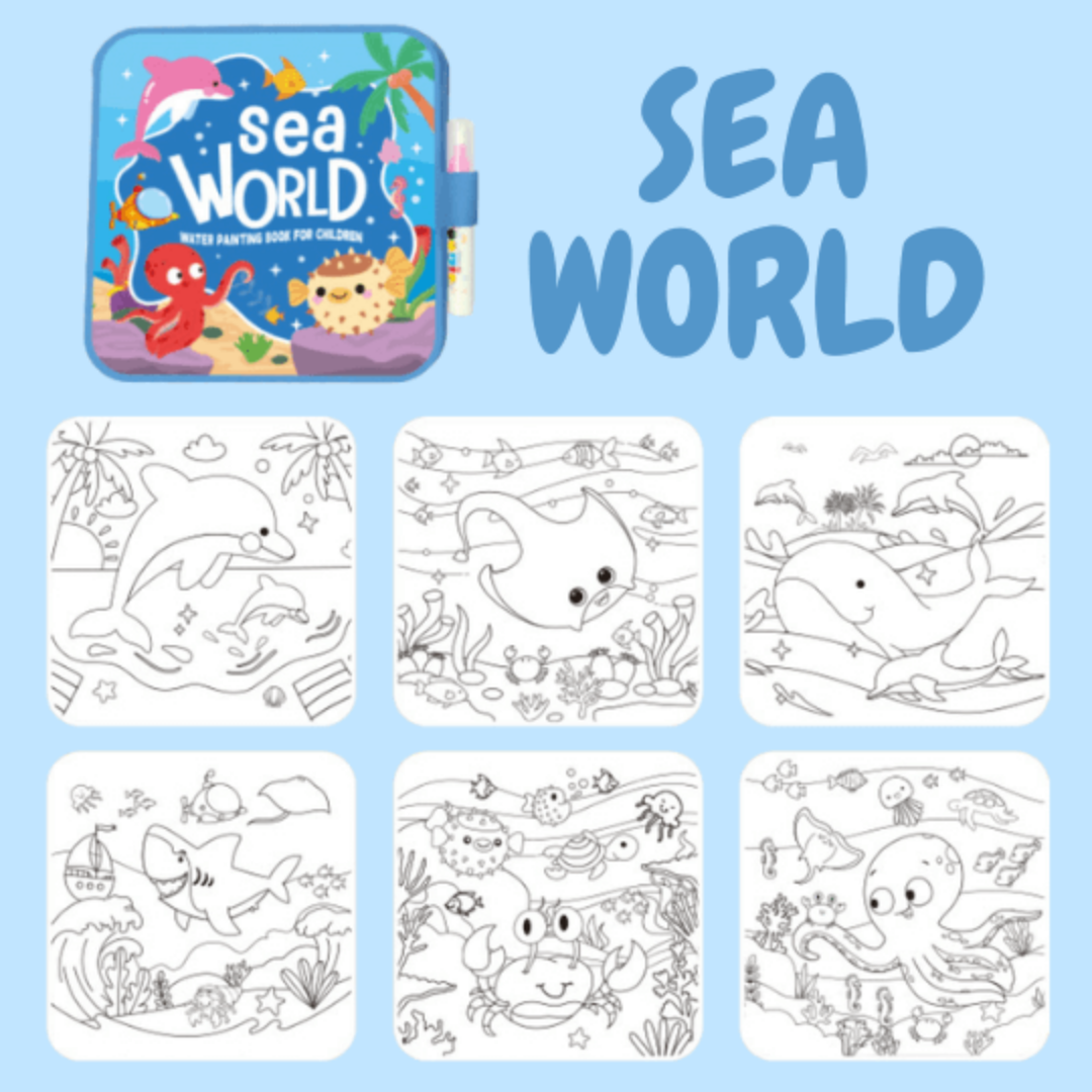 Pure Joy Magic Water Coloring Books