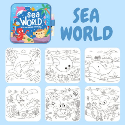 Pure Joy Magic Water Coloring Books