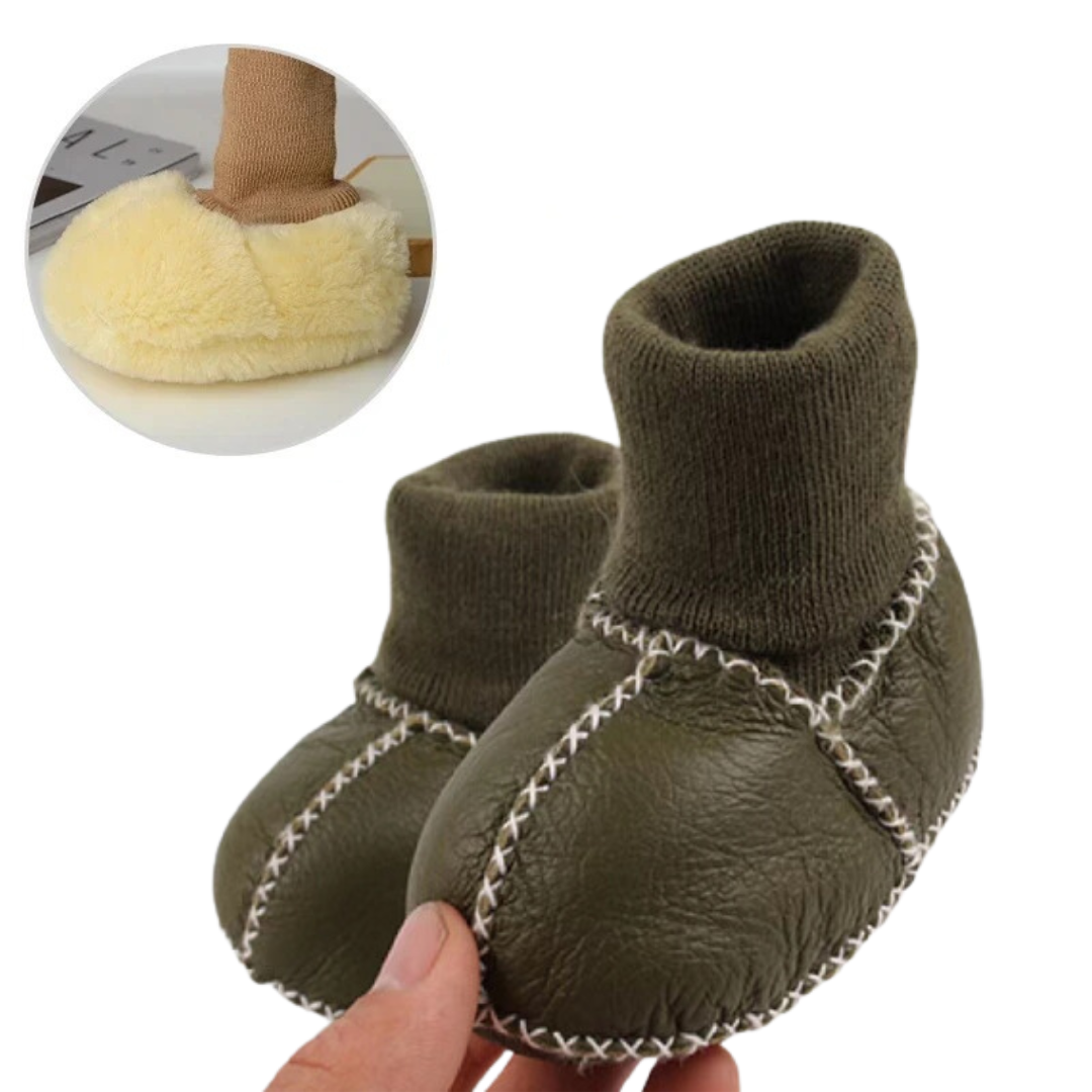 Pure Joy Fashion™ Baby Slippers