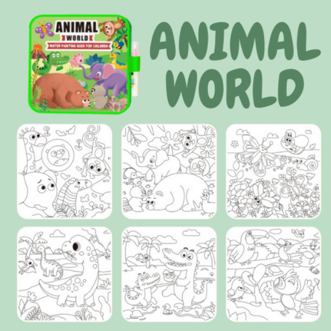 Pure Joy Magic Water Coloring Books