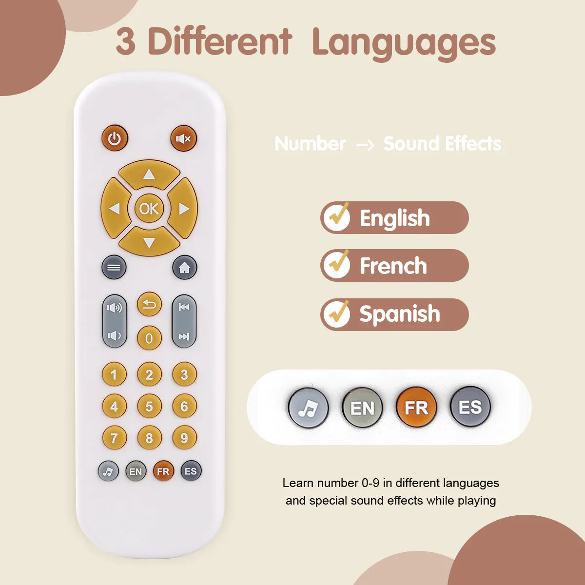 Pure Joy Talking Remote for Toddlers