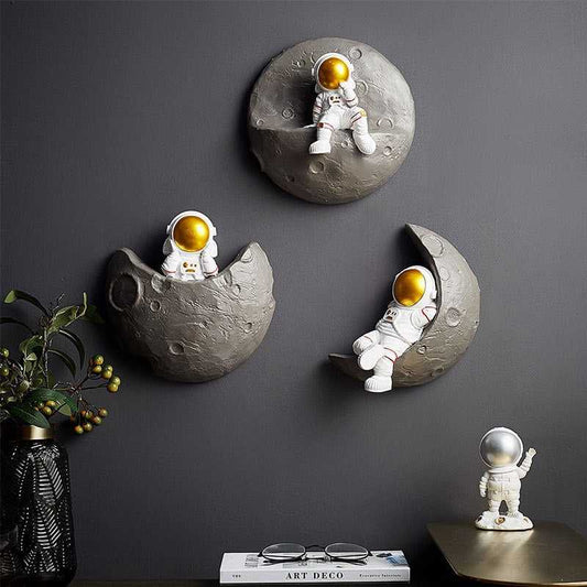 Adventure Awaits — Astronaut Wall Shelf