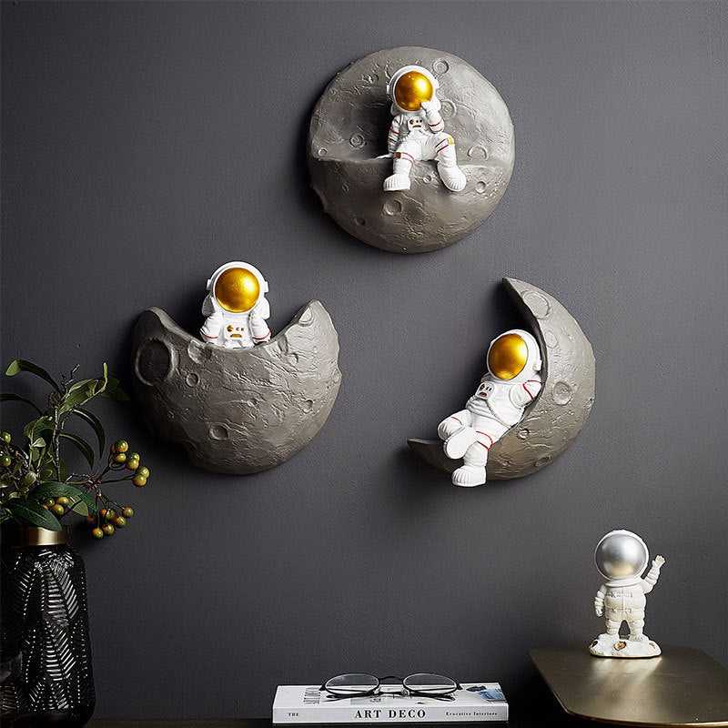 Adventure Awaits — Astronaut Wall Shelf