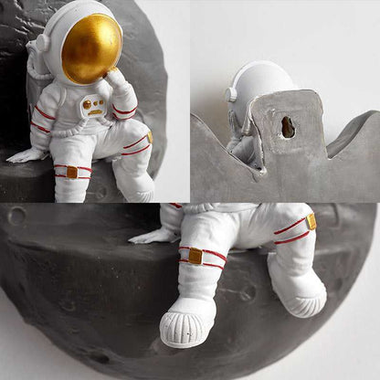 Adventure Awaits — Astronaut Wall Shelf