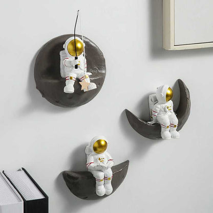 Adventure Awaits — Astronaut Wall Shelf