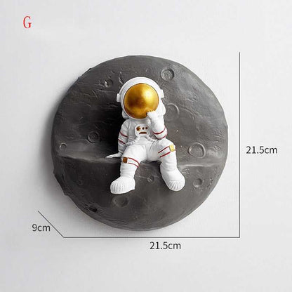 Adventure Awaits — Astronaut Wall Shelf