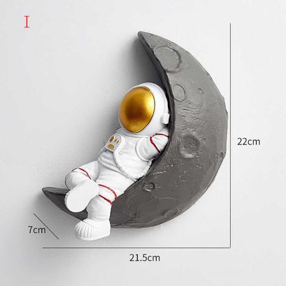 Adventure Awaits — Astronaut Wall Shelf