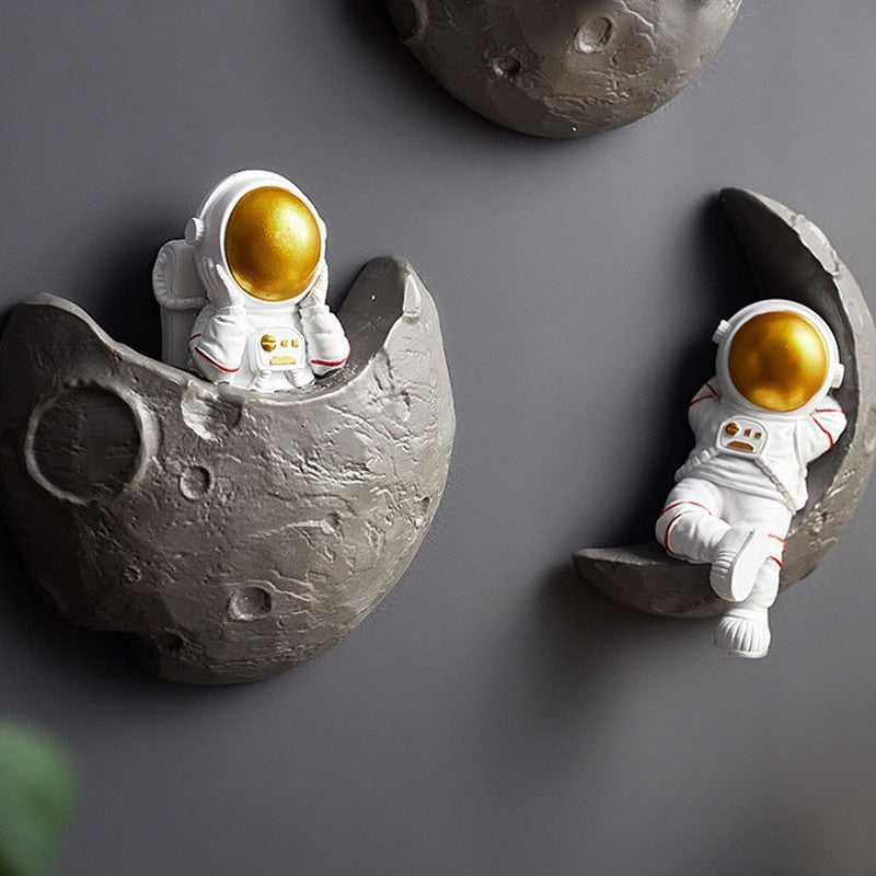 Adventure Awaits — Astronaut Wall Shelf