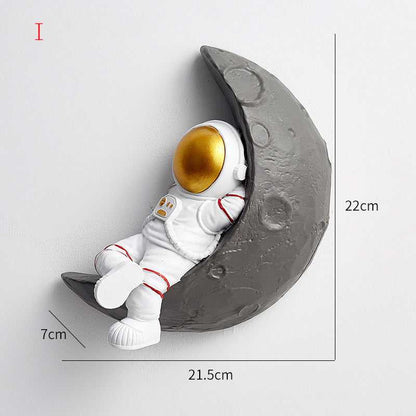 Adventure Awaits — Astronaut Wall Shelf