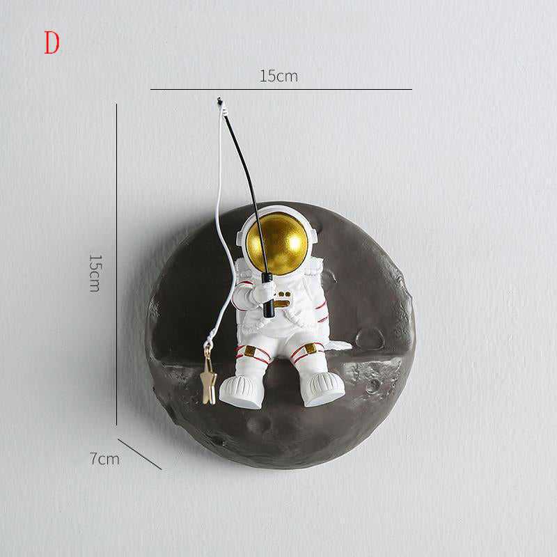 Adventure Awaits — Astronaut Wall Shelf