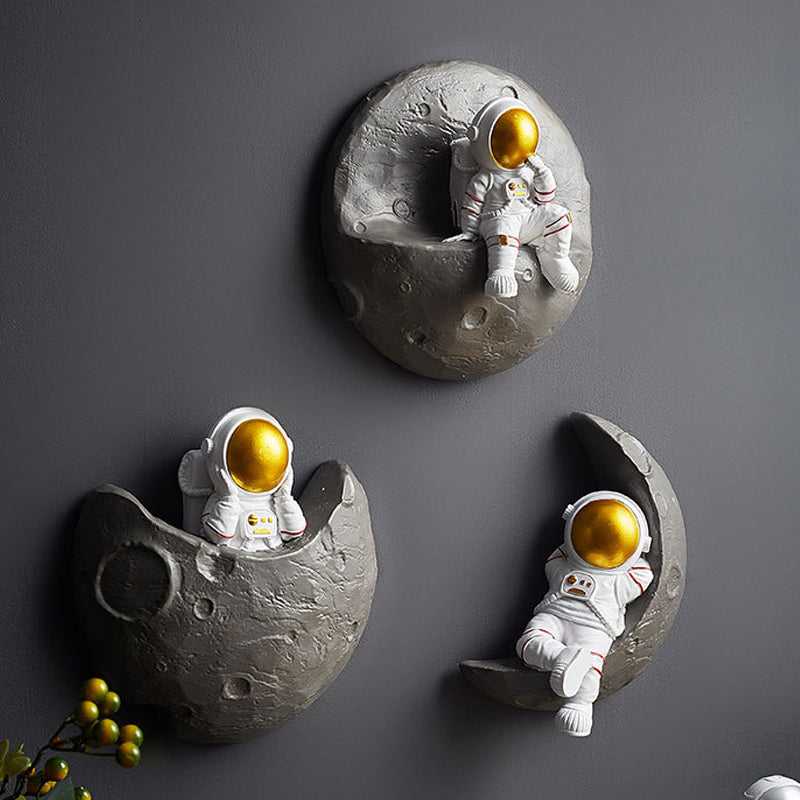 Adventure Awaits — Astronaut Wall Shelf